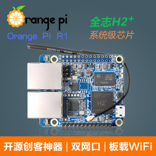 orange pi orangepi R1双网口开发板编程 单片机 香橙派