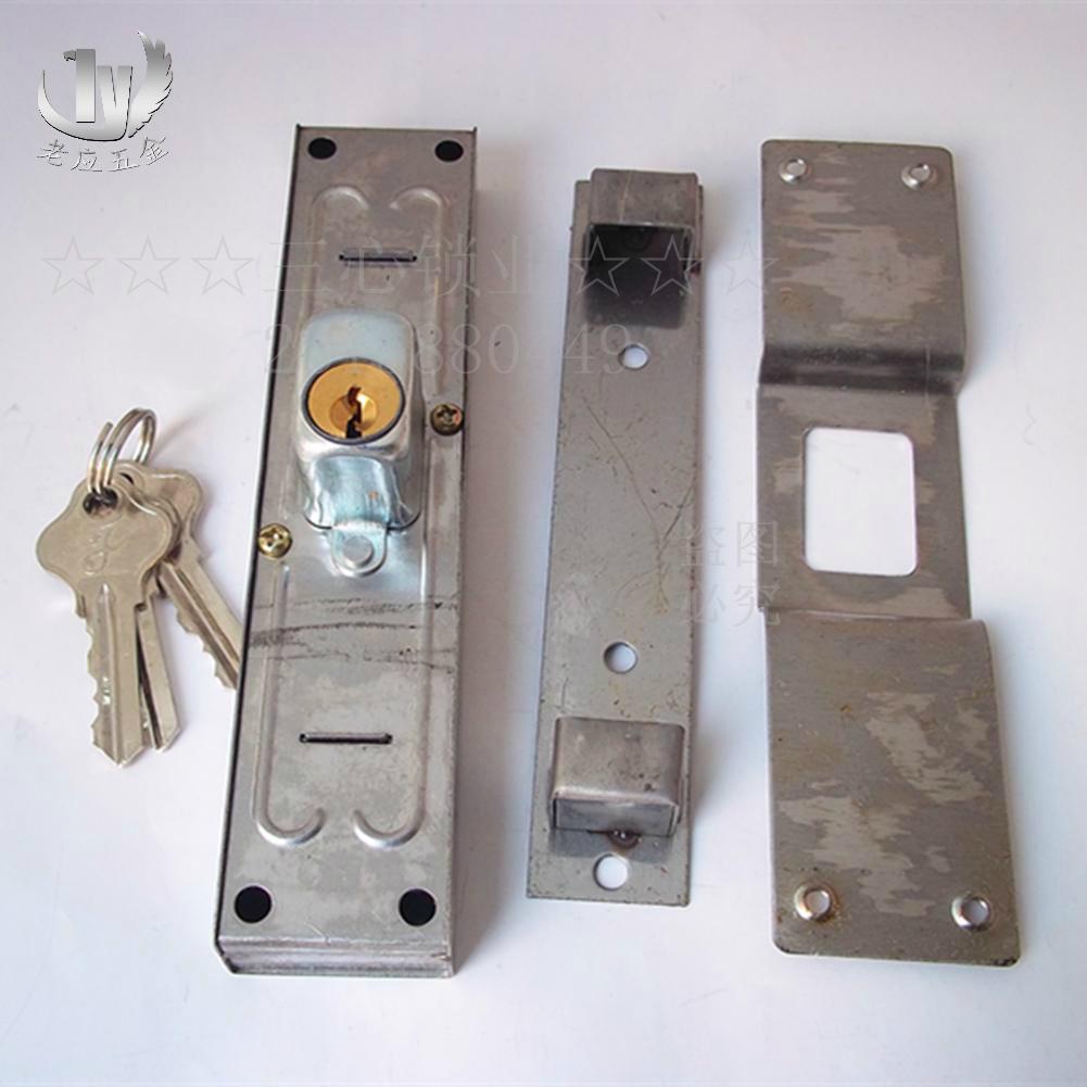 促 铁栅栏移门锁 推拉移门锁 不锈钢移门锁 防盗X窗保笼移门锁