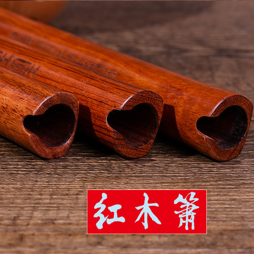 红木洞箫精制红木箫专业演奏箫南箫八孔箫六孔箫乐S器G调F调送配