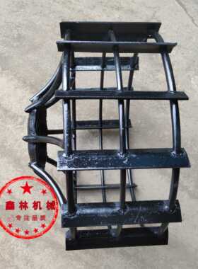 手扶拖拉机水田轮防滑铁轮加大水田轮防陷常州121151压草轮铁轮