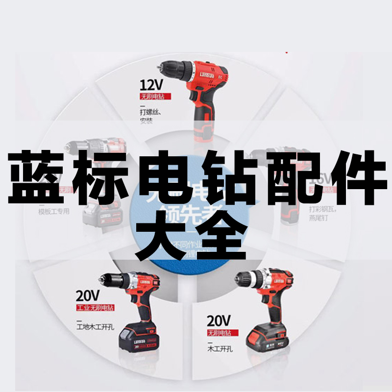 蓝标搭架者钢索电动扳手配件电池充电器开关16JV20V5168电钻齿轮