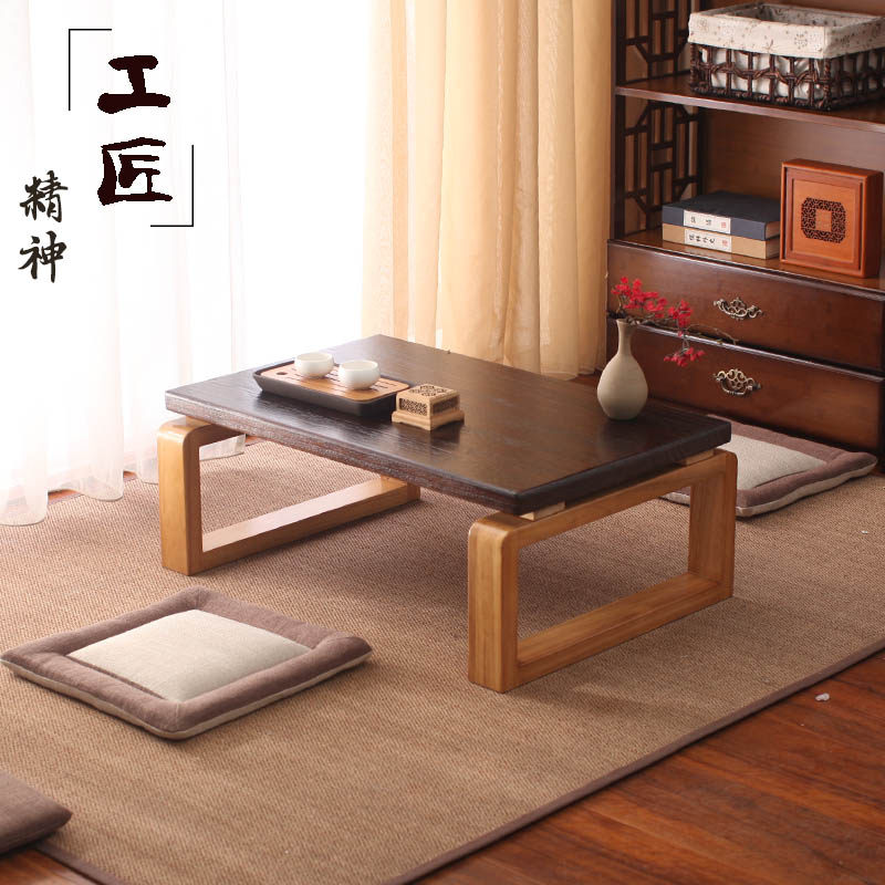 飘窗桌子小茶几日式实木阳台茶桌简约迷你炕桌地台榻榻米茶几矮桌,全屋定制,和室几桌,淘宝优惠券,粉丝福利购,淘宝优惠卷