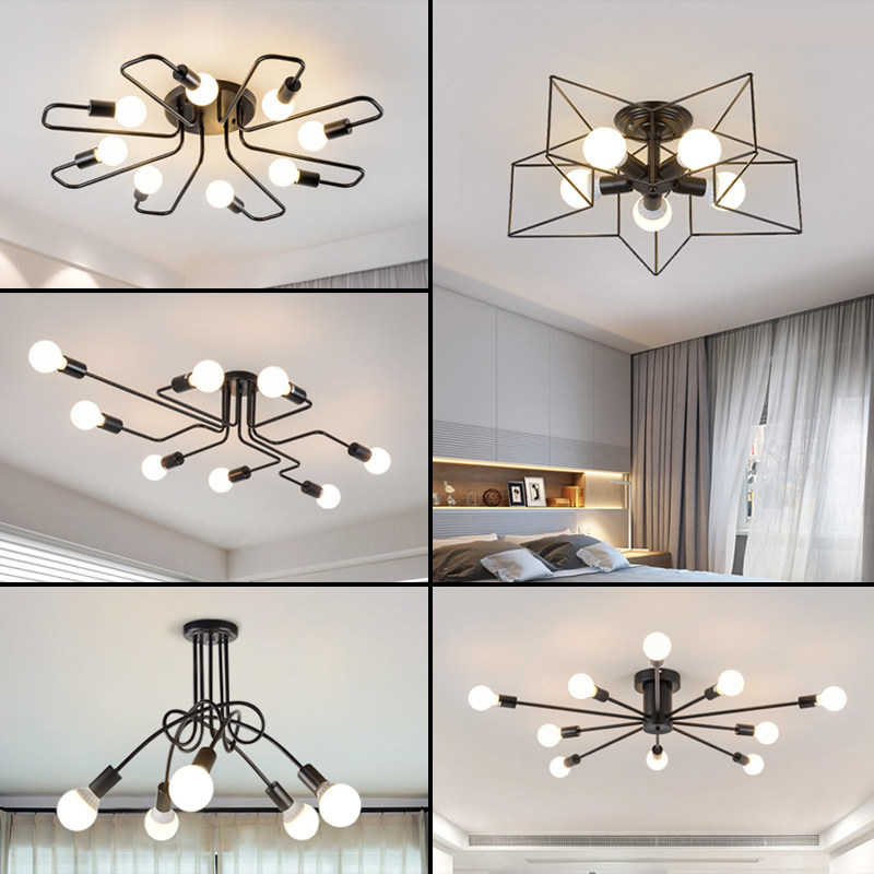 北欧吸顶灯简约现代主卧室儿童房卧室灯创意温馨房间餐厅客厅灯具,家装灯饰光源,餐厅/卧室/书房吸顶灯,淘宝优惠券,粉丝福利购,淘宝优惠卷