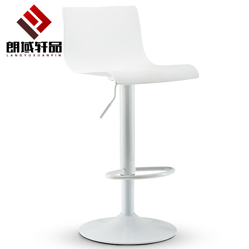吧台椅家用现代j简约高脚凳前台吧凳酒吧椅靠背吧椅升降椅子高凳