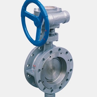 16C 25C铸钢金属硬密封法兰蝶阀 WCB碳钢蝶阀D343H