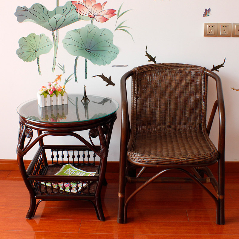 阳台小桌椅子藤编织茶楼藤椅简约休闲椅户外扶手靠背椅茶几,住宅家具,桌椅套件,淘宝优惠券,粉丝福利购,淘宝优惠卷