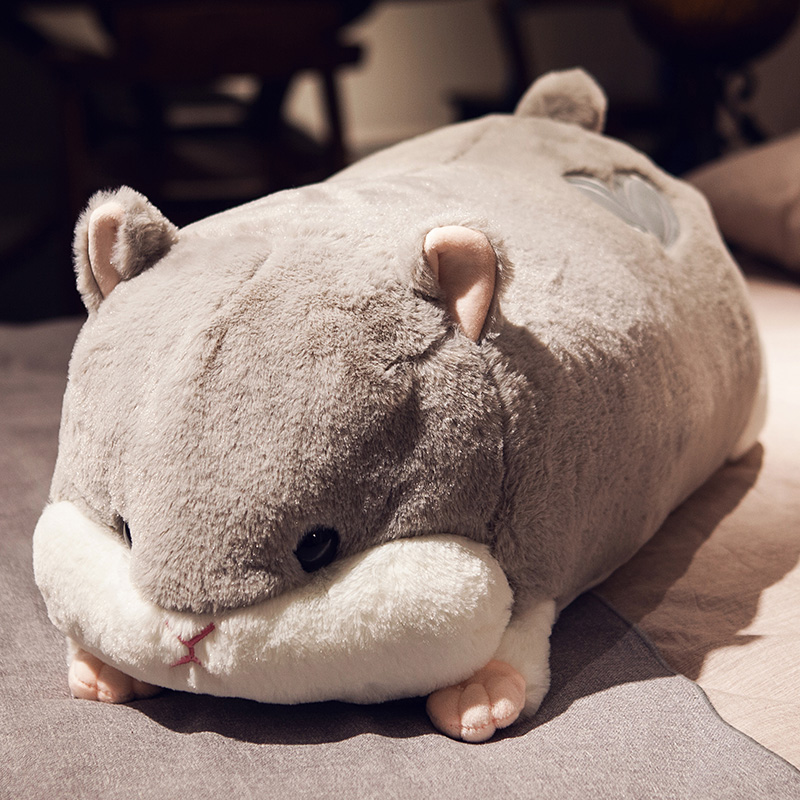 仓鼠少女心暖手抱枕靠枕床头靠垫大靠背床上枕头卧室公主学生男女