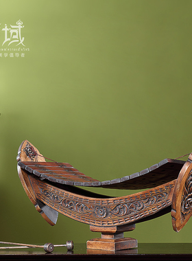 泰域木琴手东南亚风格摆件装饰客厅桌面摆设