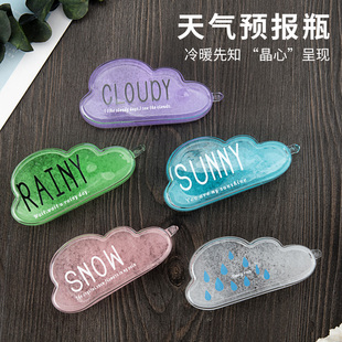 天气预报风暴瓶情侣小玩意生日实用儿童新年圣诞节礼物送女生男生
