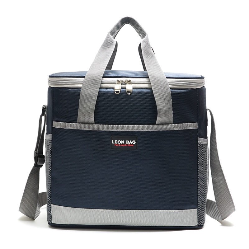 手提外卖送餐包保温桶袋加厚防水冰包野餐兜冷藏保鲜箱可收纳折叠