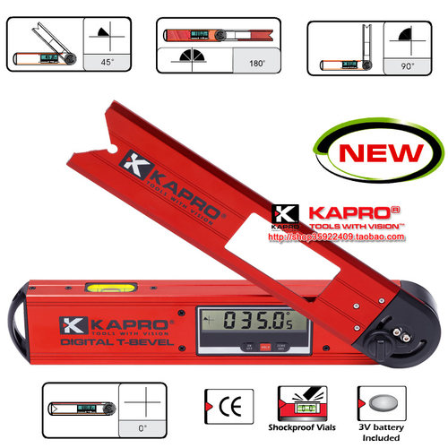 APRO数显量角器99水平尺水平仪高精度以色列开普路嘉宝装修