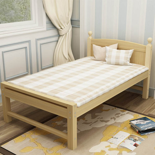 实木床单人床现简约双人床无漆松木热卖定制床..5.5