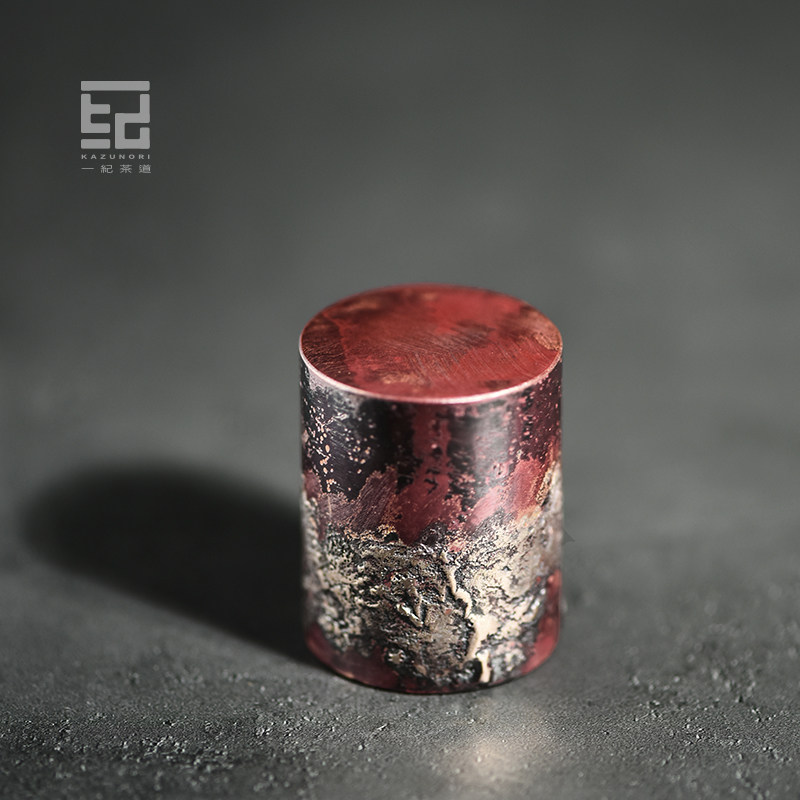 一纪 日式手工鎏银紫铜盖置 烧色实心紫砂壶铁壶盖托盖架功夫茶配,餐饮具,茶道/零配,淘宝优惠券,粉丝福利购,淘宝优惠卷