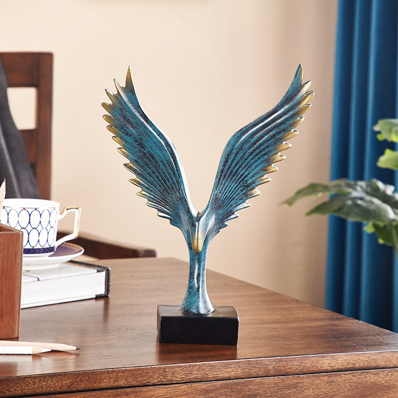 装饰品欧式大鹏展翅装饰摆件创意家居客厅电视柜摆设乔迁礼物,家居饰品,装饰摆件,淘宝优惠券,粉丝福利购,淘宝优惠卷
