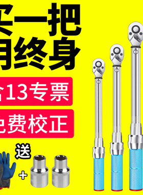 扭力扳手可调式高精度扭矩扳手公斤扳手火花塞自行车汽修力矩扳手