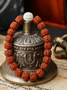 金刚菩提手串机刷包浆成品尼泊尔菩提子文玩配饰佛珠男女手链简约