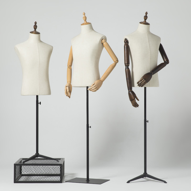 模特道具男 半身衣架西装礼服西服拍照展示架服装店假人 模特架