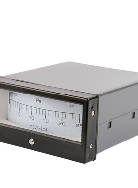 定制品 伊莱科YEJ-1q01矩形膜盒压力表方形压力表矩形风压表微压