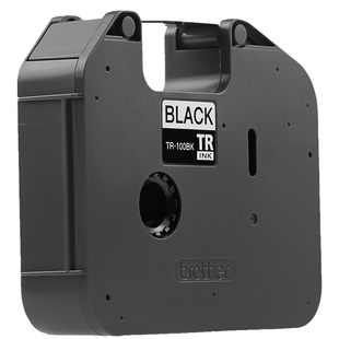 100B 模切旗帜标签碳带TR 兄弟线号机PT E800T色t带打印线号管原装