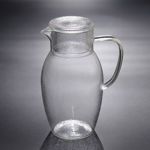 创意日式冷水壶密封大容量凉白开水瓶韩式冷藏耐热玻璃防爆凉水壶