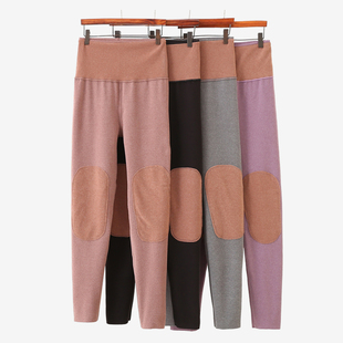 新款 双面德绒女内穿秋裤 2020秋冬季 无痕发热加绒保暖裤 高腰打底裤