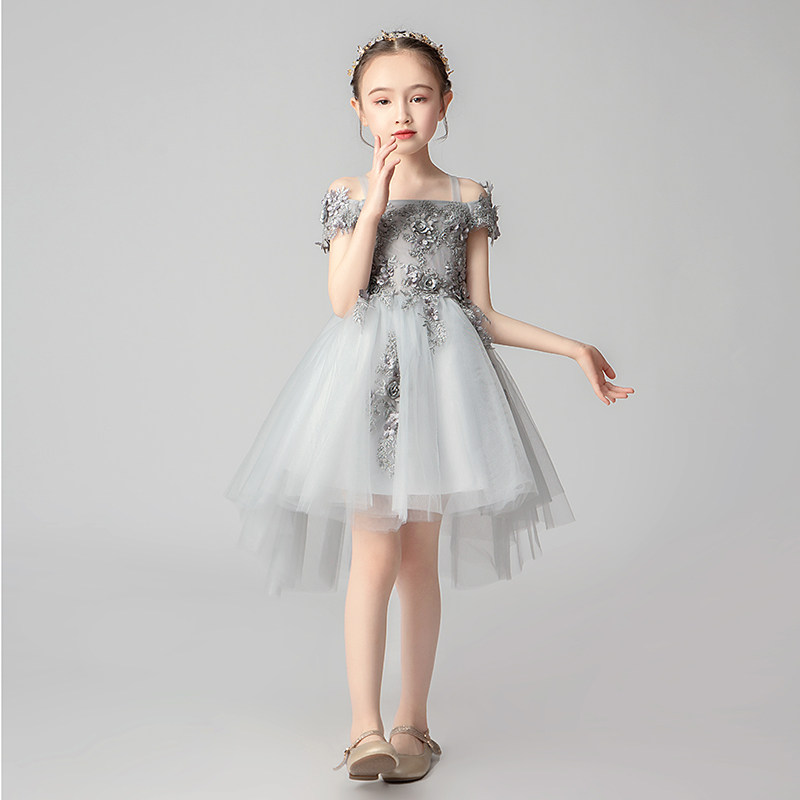 儿童礼服女童高端走秀蓬蓬纱婚纱裙小女孩主持人公主裙钢琴演出服,童装/婴儿装/亲子装,儿童礼服,淘宝优惠券,粉丝福利购,淘宝优惠卷