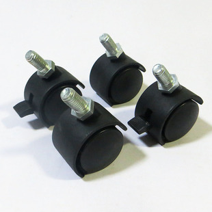 鞋架轮子四个万向轮家具脚轮带刹车移动不锈森林休闲块尺寸软籽石