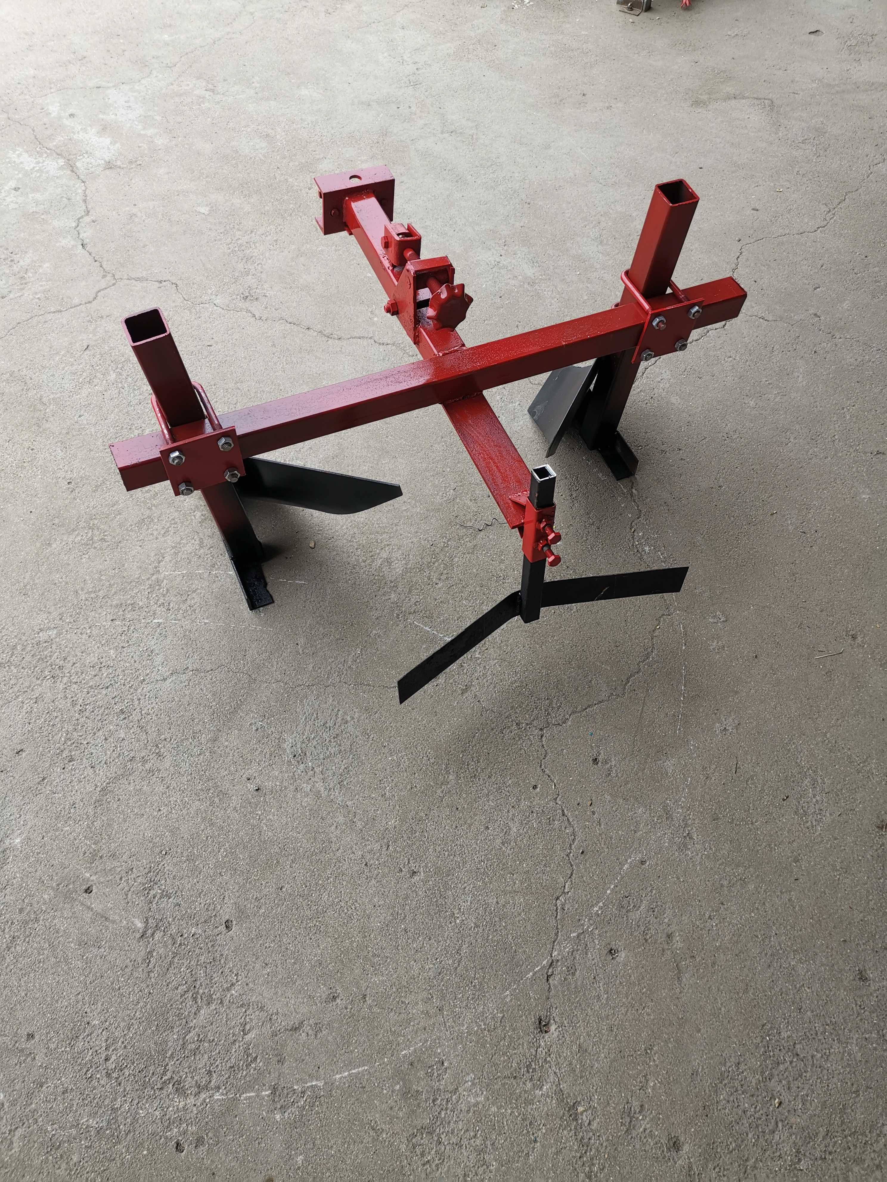 手扶拖拉机配套起垄犁,双行开沟犁起垄犁开沟器机,起垄器施肥犁