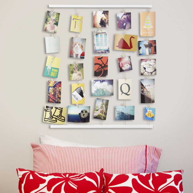 umbra 创意晾衣架造型墙式相框 照片墙 装饰O墙框欧式创意组合画