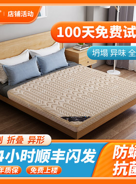 乐硬椰棕床垫1.8米棕床垫棕垫硬棕榈床垫1.5m床偏仕棕床垫