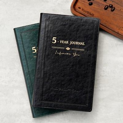 YouthWill 五年日记 自填 5年 Slim-A5 手帐 三年礼物礼盒 真皮 P