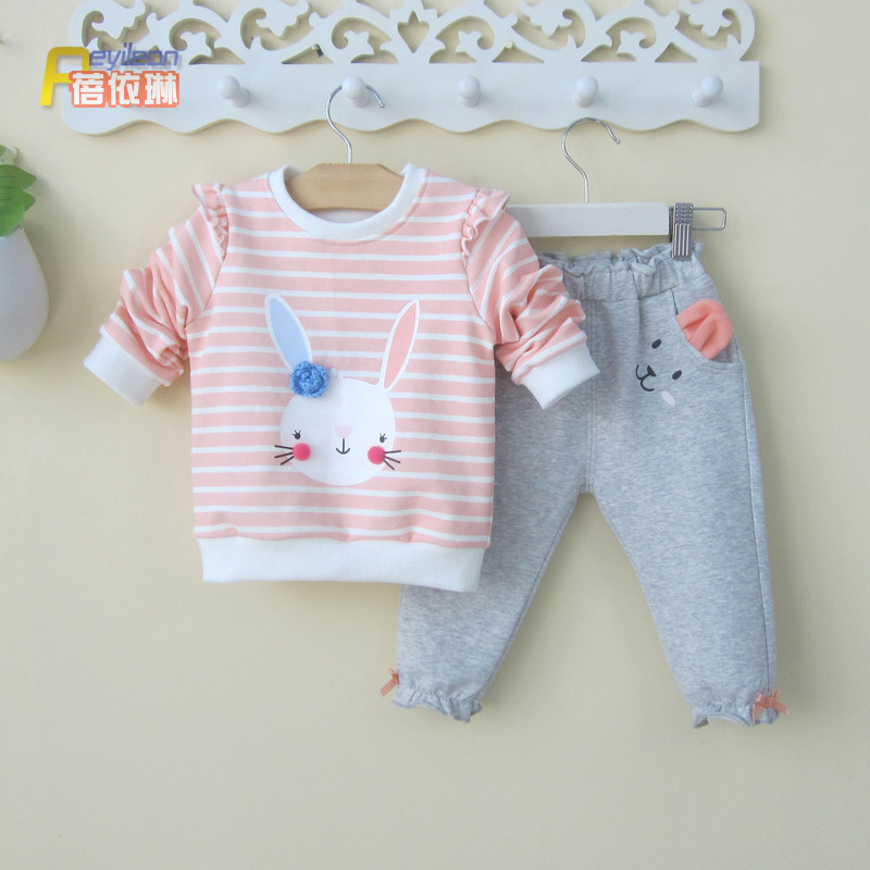 女宝宝秋装卫衣两件套装0-3岁1小童春秋款女婴儿网红衣服洋气可爱,童装/婴儿装/亲子装,套装,淘宝优惠券,粉丝福利购,淘宝优惠卷