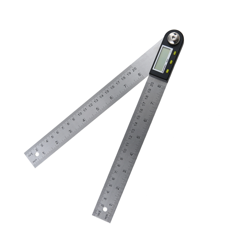 数显角度尺量角器木工高精度30角度测量仪多功能万用能角尺320