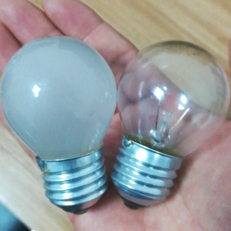 台灯灯泡可调光螺口家用5W10W15W25W40W60W装饰透明磨砂黄光钨丝