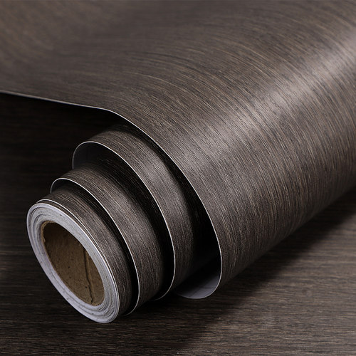 加厚家具翻新贴纸自粘柜子木纹纸装饰木头桌木板改色木纹贴皮贴膜