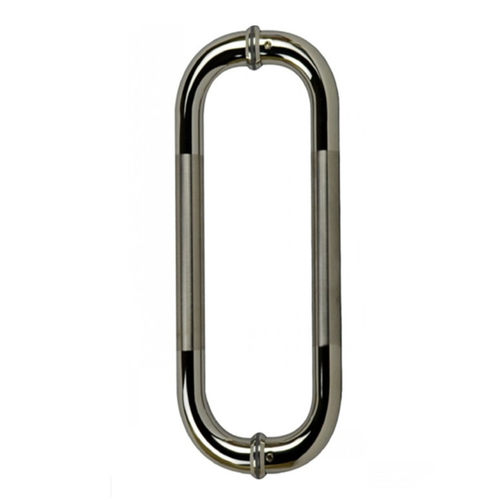 兴固雅 现代简洁 弯头 不锈钢大门拉手 木拉手 无框门玻璃门拉手