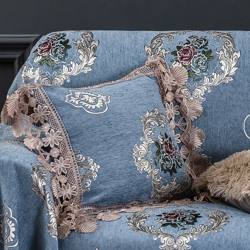 欧式抱枕客厅沙发靠垫床头蕾丝靠枕椅子办公室腰枕抱枕套抱枕芯