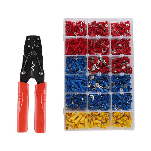 电线预绝缘接线端子冷压端头管型铜接头电线连接器线耳插针铜鼻子