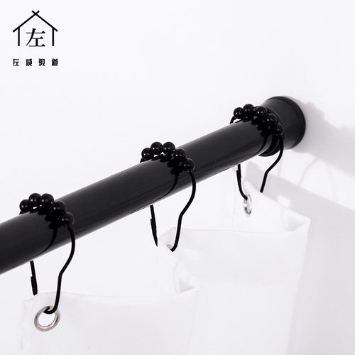 金属304不锈钢滚珠浴帘环 挂钩环勾环大号活扣 挂环