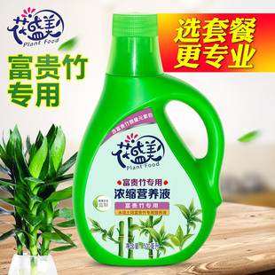 富贵竹营养液专用浓缩液肥料水培水养文竹植物盆栽通用花卉液体肥