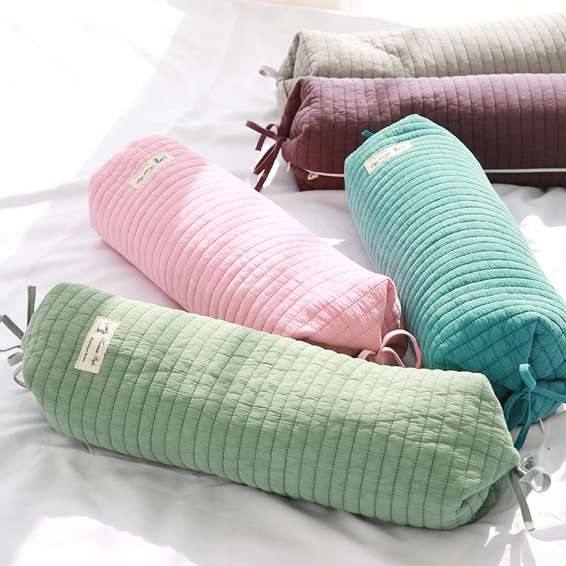 枕头呵护颈椎枕小睡沙发枕家用单人全荞麦壳硬枕头芯荞麦皮圆枕头