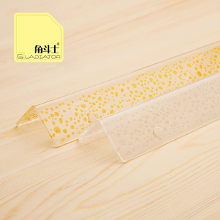 角斗士 亚克力护墙角保护条 立体水珠有机玻璃护角 墙护角 防撞条