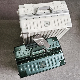 出国铝框拉杆箱万向轮26寸商务旅行箱密码行李箱子28寸24寸20男女