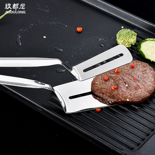 不锈钢煎铲夹子煎饼煎鱼铲子披萨牛排铲家用厨具煎牛扒锅铲牛排夹