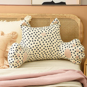 阳春小镇床上靠枕大靠背办公室久坐护腰靠垫腰枕床头沙发全棉