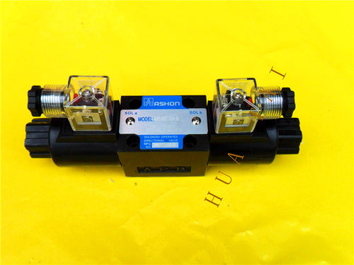 液压油压电磁阀换向阀AHD-G02-3C6电磁换向阀双头双向AC220VDC24V