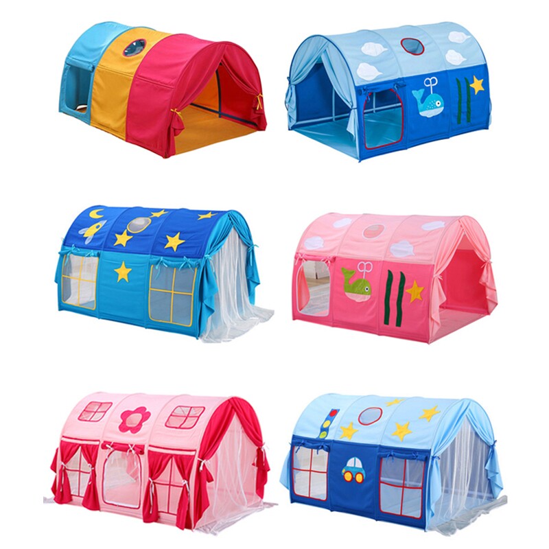 儿童帐篷床上室内公主女孩男孩家用公主屋小房子超大上下铺分床,玩具/童车/益智/积木/模型,儿童帐篷/游戏屋,淘宝优惠券,粉丝福利购,淘宝优惠卷