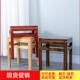 厂价直销全实木方凳家用凳可重叠凳餐饮凳学生凳古筝凳面馆长方凳