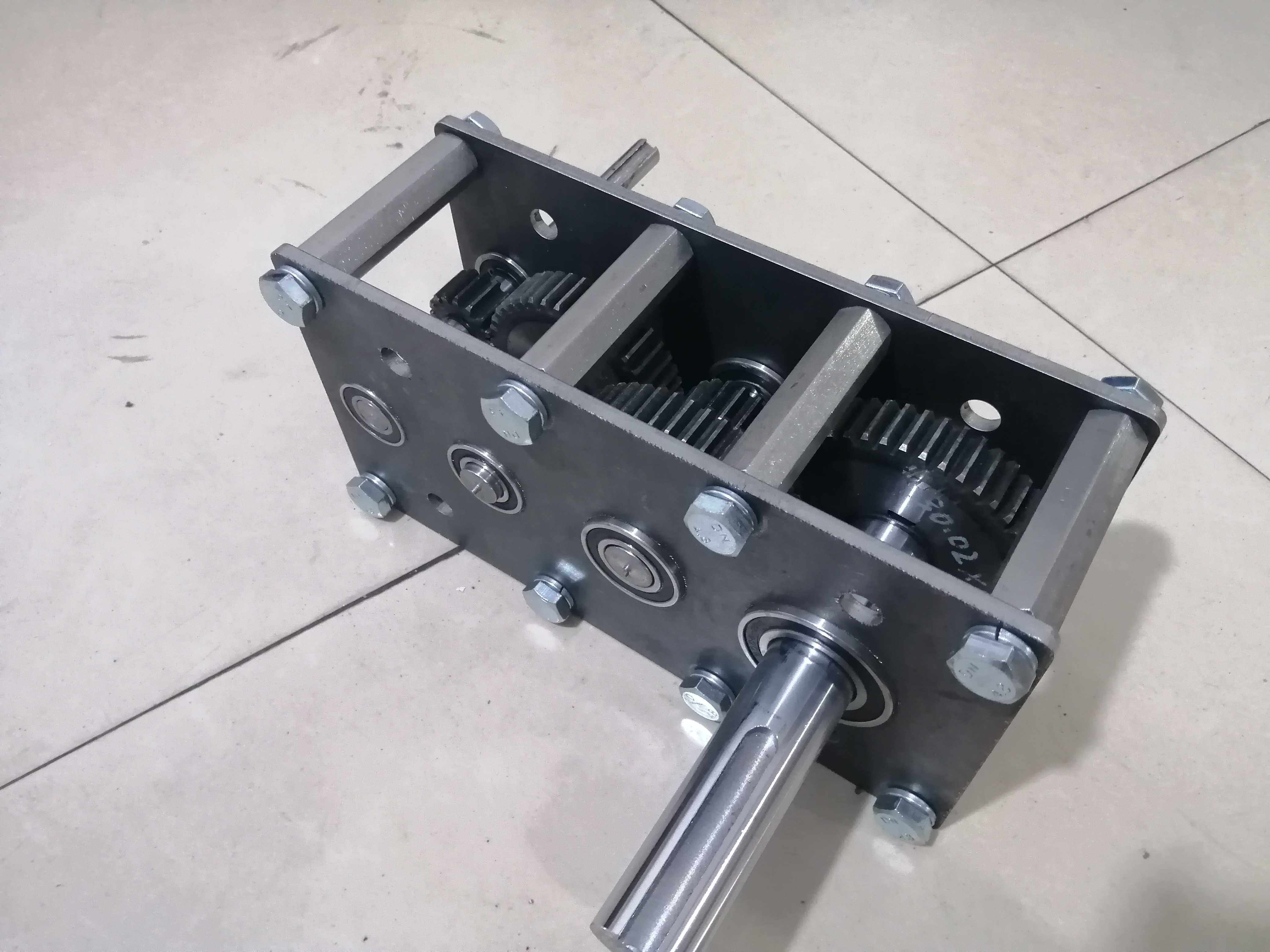 2千瓦3千瓦4千瓦5KW发电机增速齿轮箱齿轮组传动变速箱减速可定做