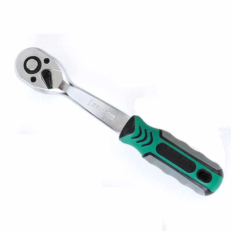 72齿棘轮扳手弯把汽修专用工具伸缩套筒大飞中飞小飞双向快速三色